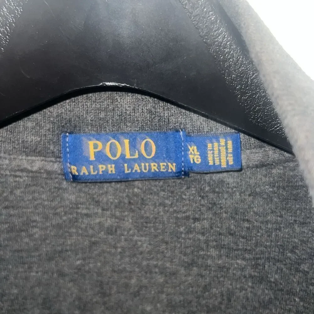 Polo Ralph Lauren sweater gray red